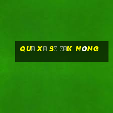 quả xổ số đắk nông