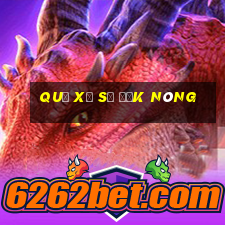 quả xổ số đắk nông