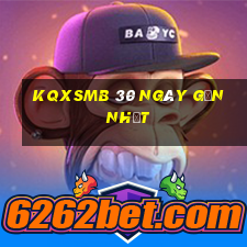 kqxsmb 30 ngày gần nhất