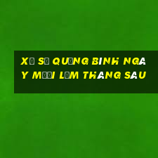 xổ số quảng bình ngày mười lăm tháng sáu