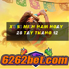 xổ số miền nam ngày 28 tây tháng 12