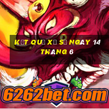 kết quả xổ số ngày 14 tháng 6