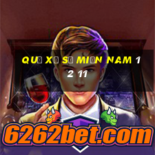 quả xổ số miền nam 12 11