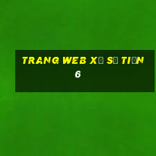 Trang web xổ số tiền6