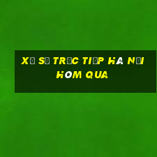 xổ số trực tiếp hà nội hôm qua