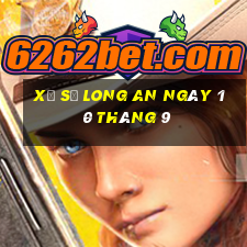 xổ số long an ngày 10 tháng 9