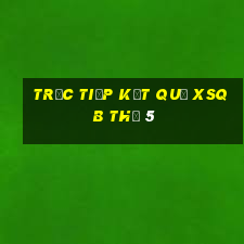 Trực tiếp kết quả XSQB Thứ 5