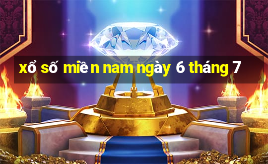 xổ số miền nam ngày 6 tháng 7