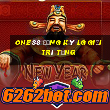 one88 Đăng ký lg giải trí tặng