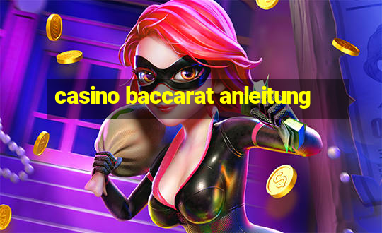 casino baccarat anleitung