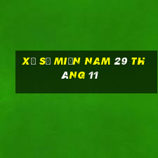 xổ số miền nam 29 tháng 11