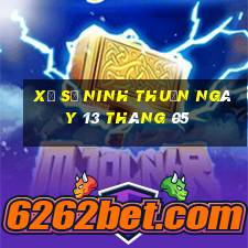 xổ số ninh thuận ngày 13 tháng 05