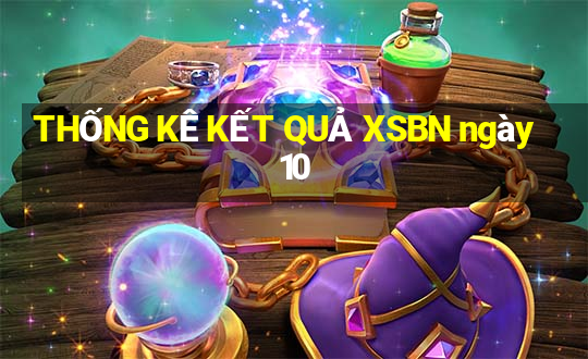 THỐNG KÊ KẾT QUẢ XSBN ngày 10