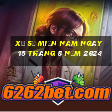 xổ số miền nam ngày 15 tháng 8 năm 2024