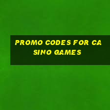 promo codes for casino games