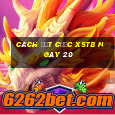 Cách đặt cược XSTB ngày 20