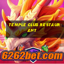 temple club restaurant