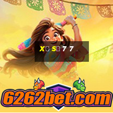 xổ số 7 7