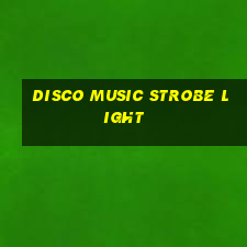 disco music strobe light