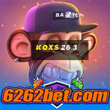 kqxs 26 3