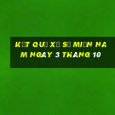 kết quả xổ số miền nam ngày 3 tháng 10