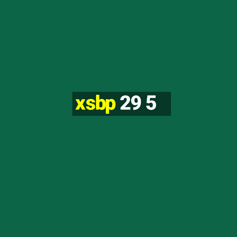 xsbp 29 5