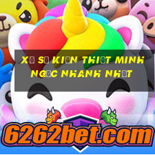 xổ số kiến thiết minh ngọc nhanh nhất