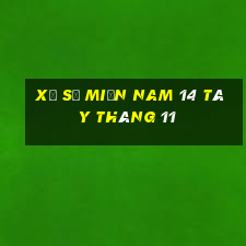 xổ số miền nam 14 tây tháng 11