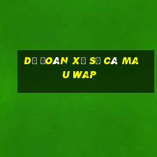 dự đoán xổ số cà mau wap