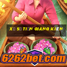 xổ số tiền giang kiên