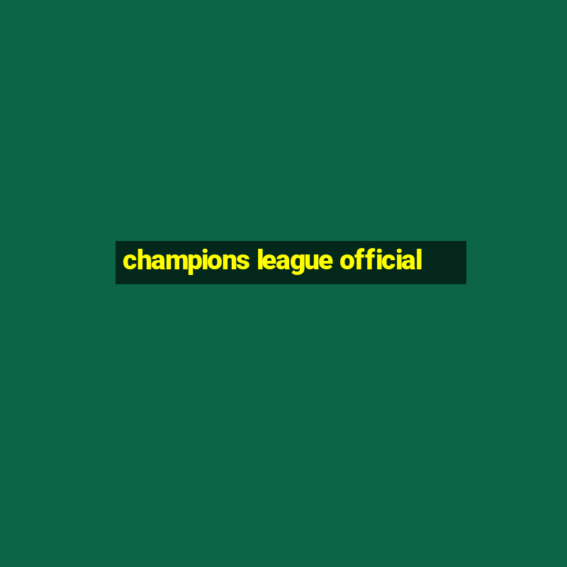 champions league official