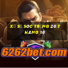 xổ số sóc trăng 26 tháng 10