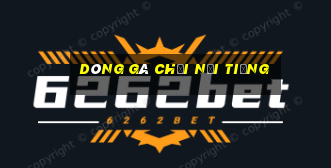 dòng gà chọi nổi tiếng