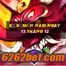 xổ số miền nam ngày 13 tháng 12