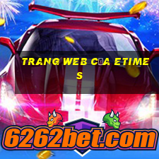 Trang web của ETimes