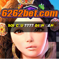 soi cầu 7777 diễn đàn