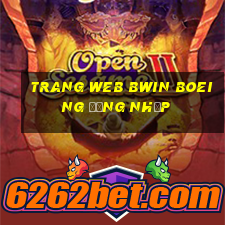 Trang web bwin Boeing Đăng nhập