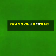 Trang Chủ X10club