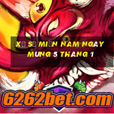 xổ số miền nam ngày mùng 5 tháng 1