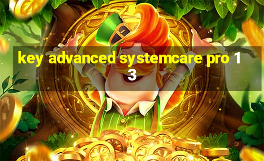 key advanced systemcare pro 13