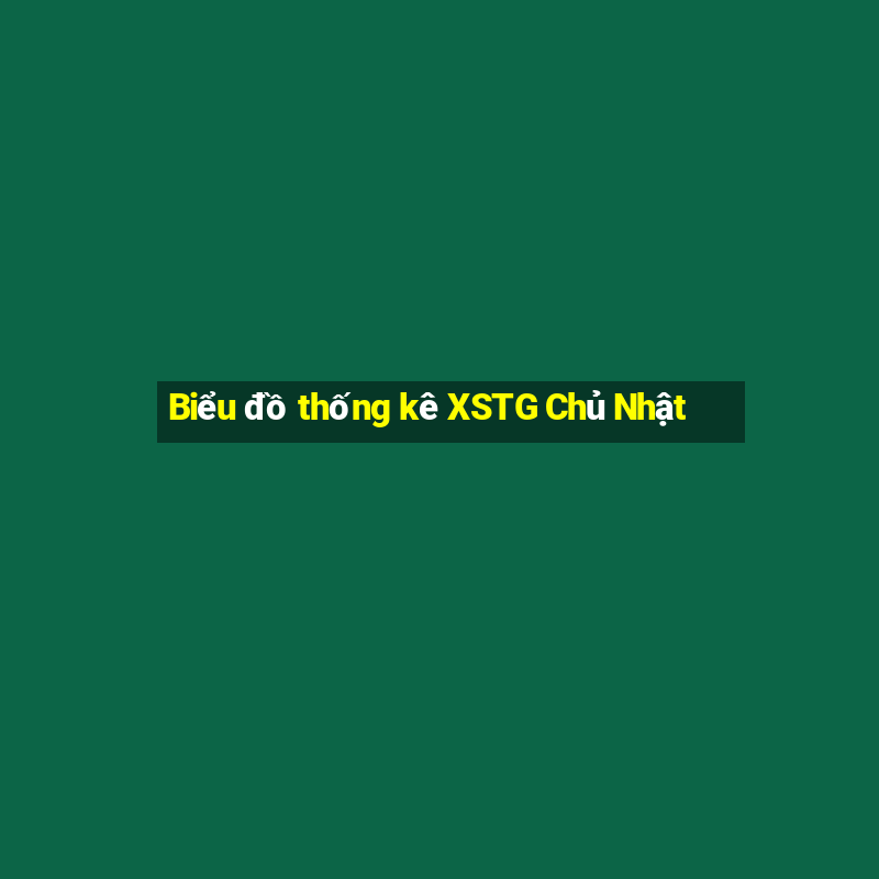 Biểu đồ thống kê XSTG Chủ Nhật