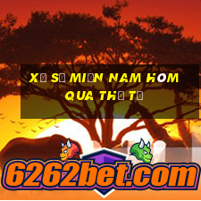 xổ số miền nam hôm qua thứ tư