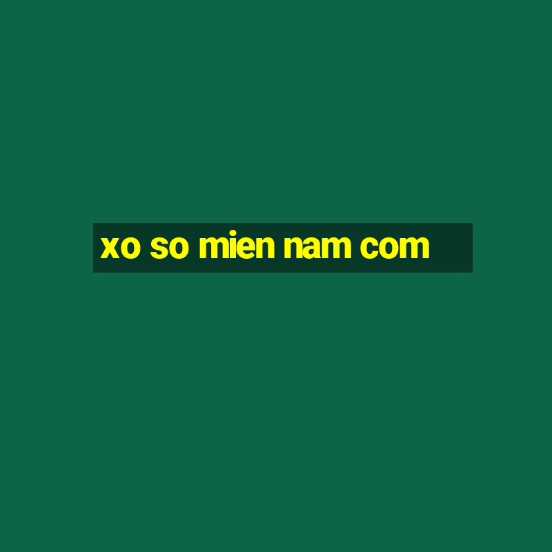 xo so mien nam com