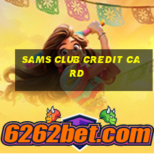 sams club credit card