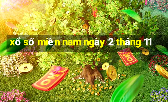 xổ số miền nam ngày 2 tháng 11