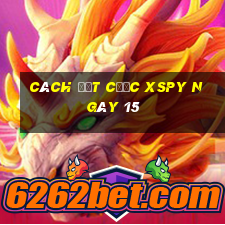 Cách đặt cược XSPY ngày 15