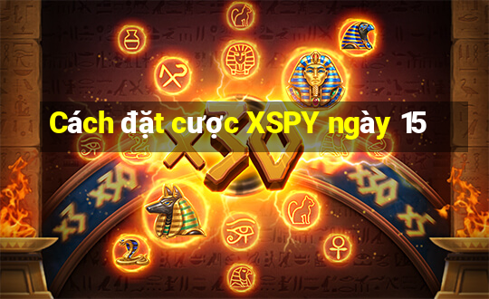 Cách đặt cược XSPY ngày 15