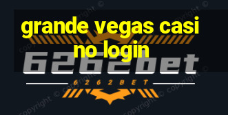 grande vegas casino login