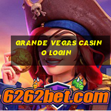 grande vegas casino login