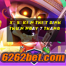 xổ số kiến thiết bình thuận ngày 7 tháng 3